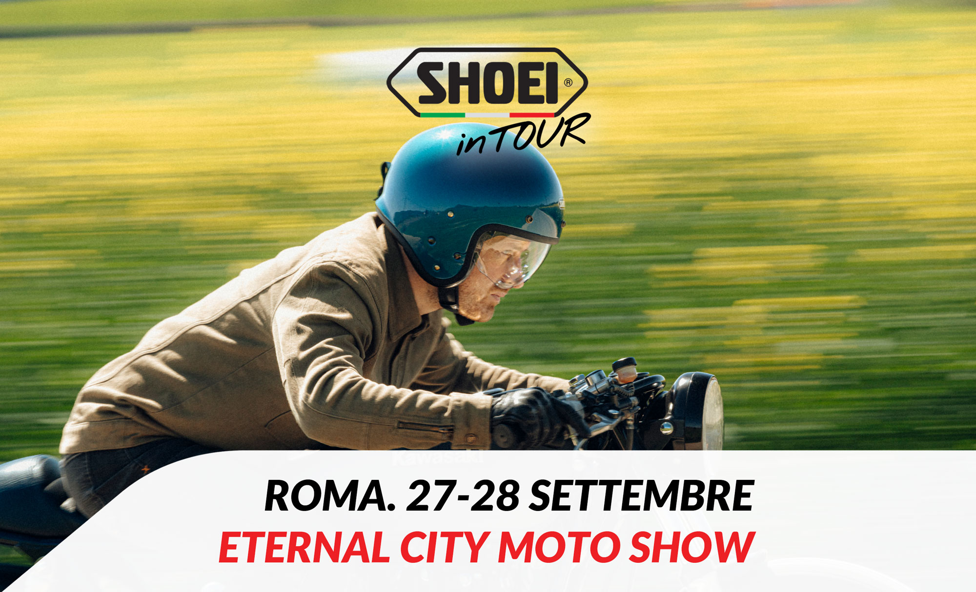Shoei in Tour all'Eternal City Motor Show, Roma