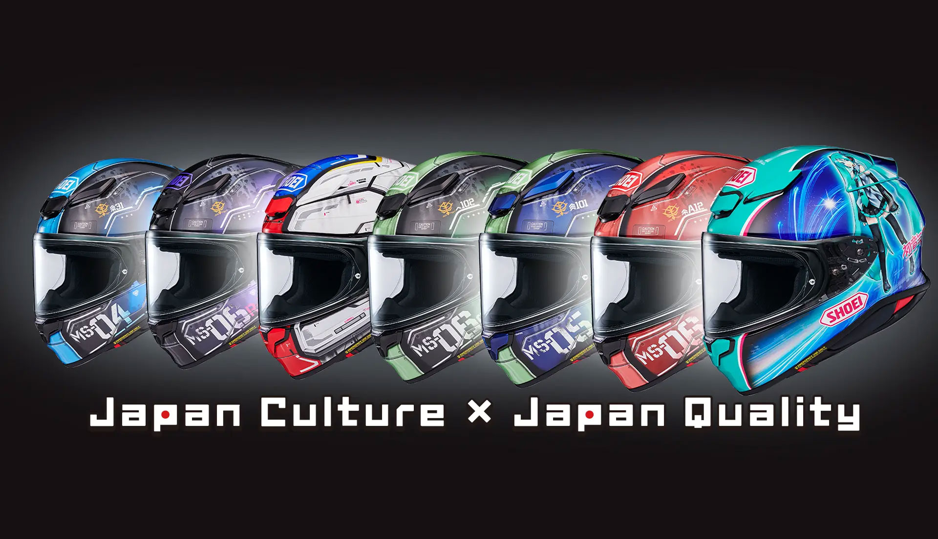 Japan Culture X Japan Quality, nuove serie Gundam e Hatsune Miku per NXR2